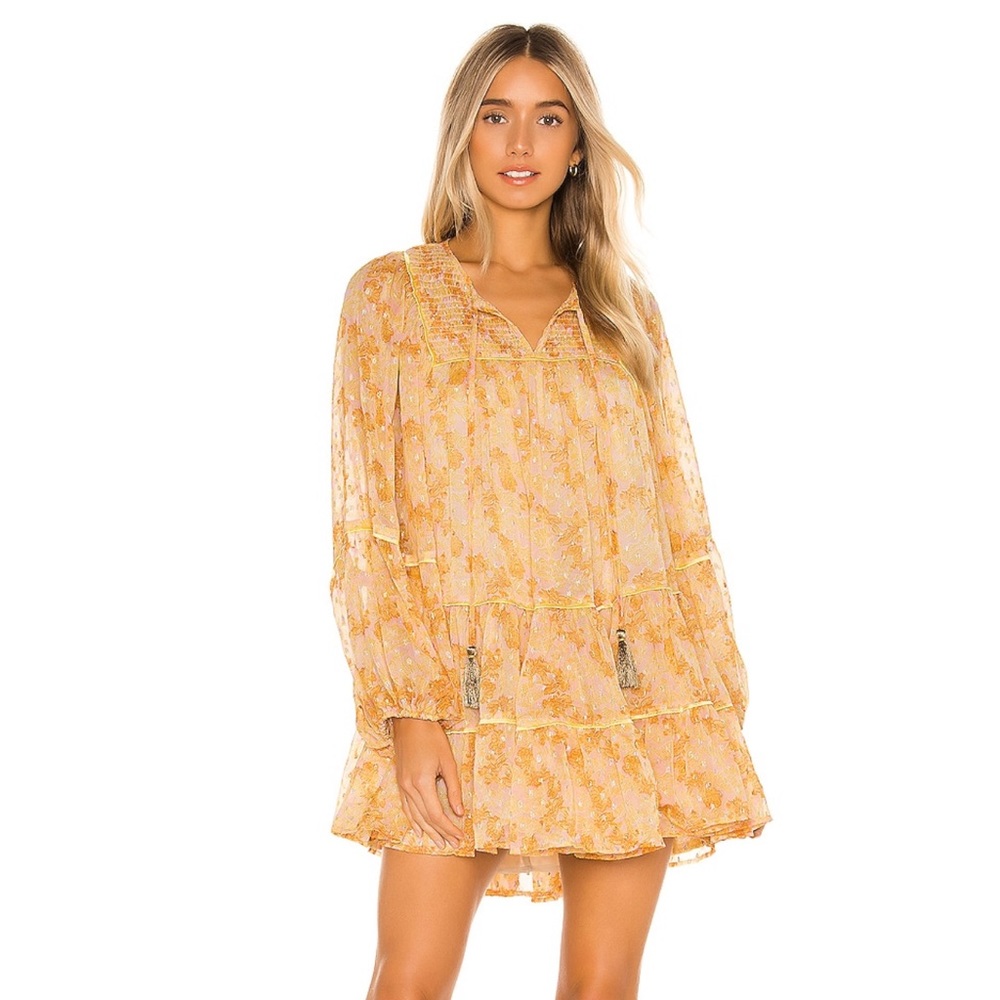 Free People swinging mini dress